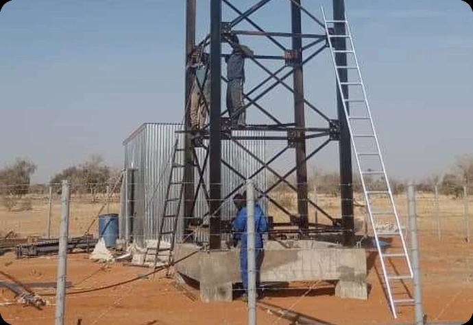Water-well drilling